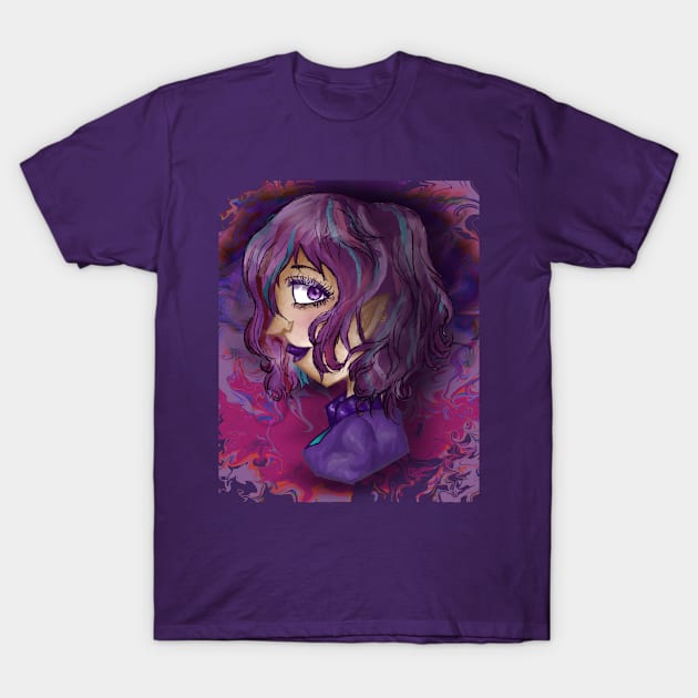 Psychedelic Purpleness T-Shirt by Twisted Wonder